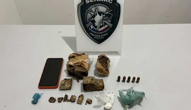 APÓS DENÚNCIAS, HOMEM É PRESO POR TRÁFICO DE DROGAS NA CAPITAL MARANHENSE