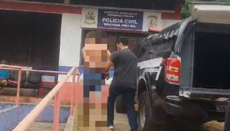 NA ÁREA ITAQUI-BACANGA, POLÍCIA CIVIL PRENDE CONDENADO POR ROUBO