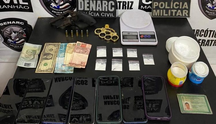 TRÁFICO DE DROGAS :HOMEM É PRESO EM FLAGRANTE DURANTE AÇÃO POLICIAL EM IMPERATRIZ