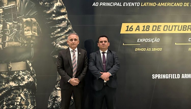 EM SÃO PAULO, DELEGADO-GERAL MANOEL ALMEIDA NETO, PARTICIPA DO CONGRESSO DE OPERAÇÕES POLICIAIS (COPº INTERNACIONAL)