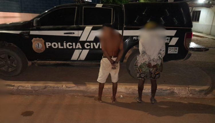 POLÍCIA CIVIL PRENDE DUPLA POR FURTAR LOJA DE ARTIGOS DE INFORMÁTICA M BURITICUPU