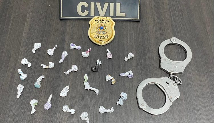 AÇÃO DA POLÍCIA CIVIL RESULTA NA PRISÃO DE HOMEM E NA APREENSÃO DE ADOLESCENTE POR TRÁFICO DE DROGAS, EM MIRANDA DO NORTE