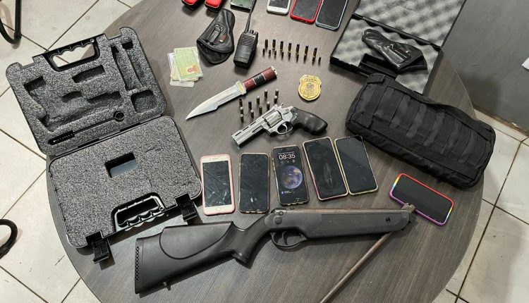 EM MIRANDA DO NORTE, POLÍCIA CIVIL PRENDE SEIS PESSOAS SUSPEITAS DE PLANEJAR ATAQUES CONTRA SERVIDORES DO SISTEMA DE SEGURANÇA