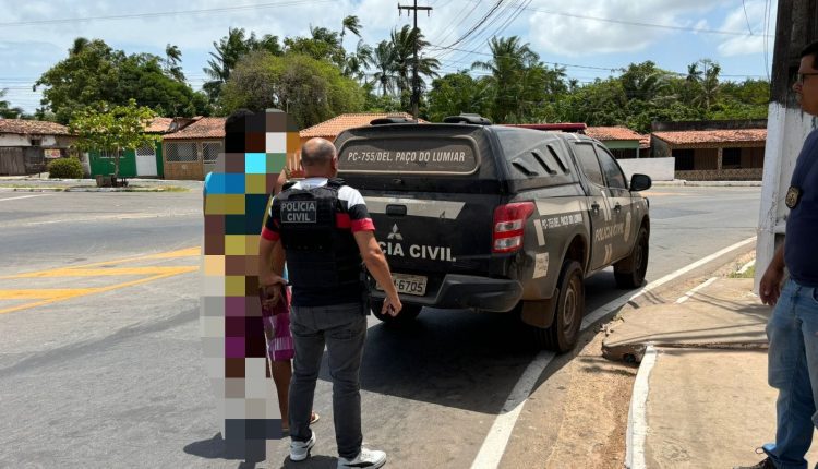 EM PAÇO DO LUMIAR, POLÍCIA CIVIL PRENDE SUSPEITO POR ROUBO