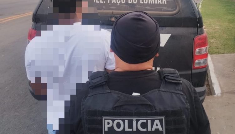 POLÍCIA CIVIL PRENDE SUSPEITO POR VIOLÊNCIA DOMÉSTICA EM PAÇO DO LUMIAR