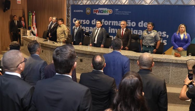 POLÍCIA CIVIL DO MARANHÃO REALIZA FORMATURA DE DELEGADOS,INVESTIGADORES, ESCRIVÃES E PERITOS OFICIAIS