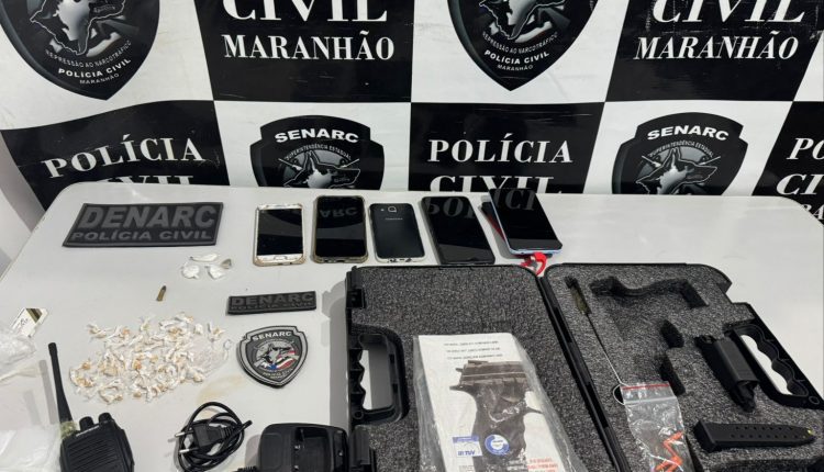 TRÁFICO DE DROGAS: QUATRO PESSOAS SÃO PRESAS DURANTE OPERAÇÃO DA POLÍCIA CIVIL EM TIMON