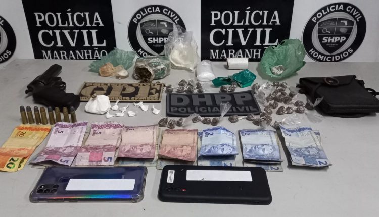 POLÍCIA CIVIL PRENDE QUATRO PESSOAS E APREENDE DOIS ADOLESCENTES POR TRÁFICO DE DROGAS EM TIMON