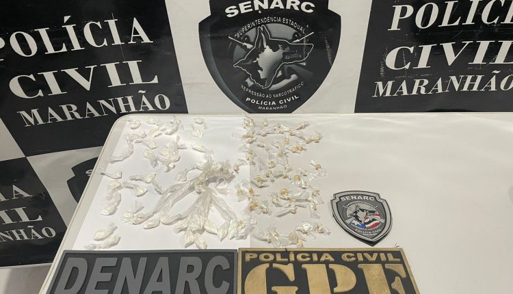 POLÍCIA CIVIL PRENDE HOMEM POR TRÁFICO DE DROGAS EM TIMON