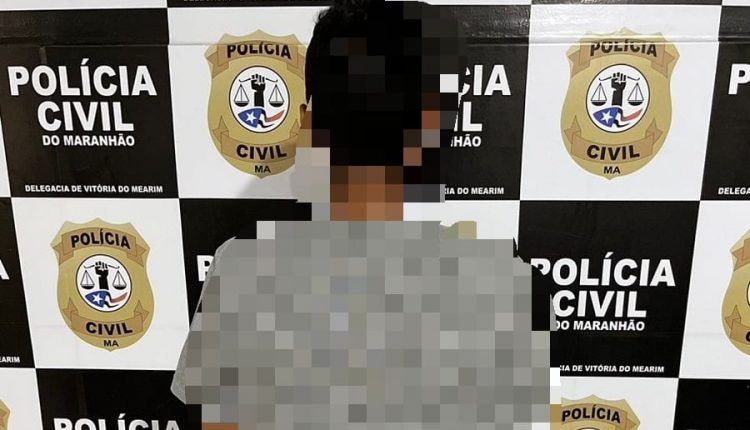 POLÍCIA CIVIL PRENDE, EM VITÓRIA DO MEARIM, INVESTIGADO POR COMETER HOMICÍDIO EM ALTO ALEGRE DO MARANHÃO