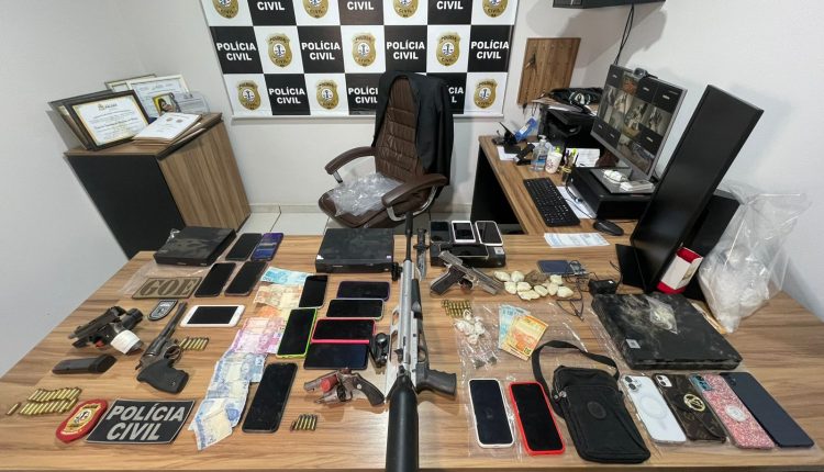 POLÍCIA PRENDE QUATRO SUSPEITOS E APREENDE OUTROS DOIS ADOLESCENTES EM FLAGRANTE DURANTE OPERAÇÃO DE COMBATE AO TRÁFICO EM BALSAS