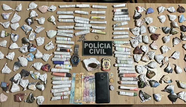EM MIRINZAL, POLÍCIA CIVIL PRENDE HOMEM POR ESTUPRO DE VULNERÁVEL E TRÁFICO DE DROGAS