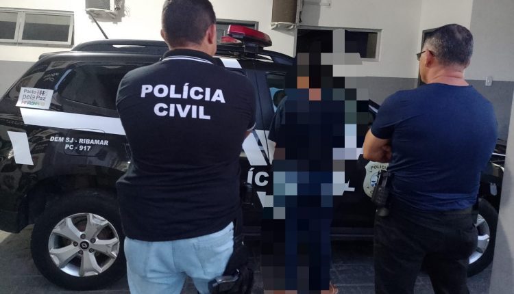 POLÍCIA CIVIL PRENDE MULHER POR TENTATIVA HOMICÍDIO OCORRIDO DENTRO DE LOJA DE BIJUTERIAS, EM PAÇO DO LUMIAR