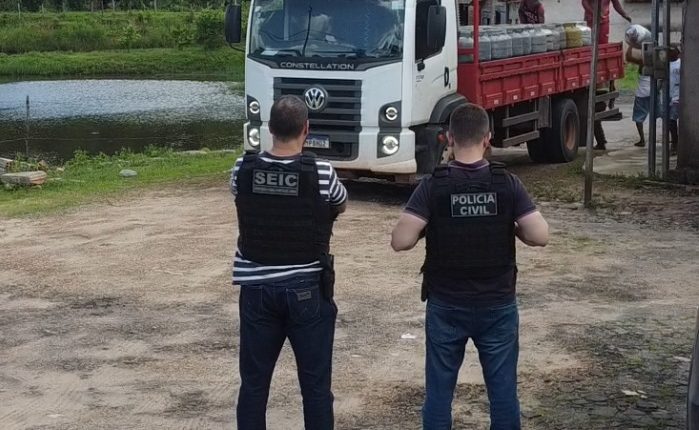 “OPERAÇÃO RETOMADA”: POLÍCIA CIVIL DESARTICULA GRUPO CRIMINOSO E PRENDE TRÊS PESSOAS POR ROUBO E RECEPTAÇÃO DE CARGAS NO INTERIOR DO ESTADO
