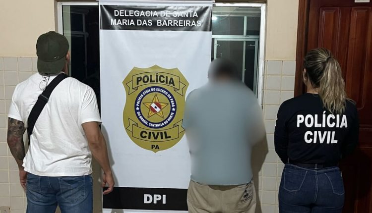 NO PARÁ, POLÍCIA CIVIL DO MARANHÃO PRENDE INVESTIGADO DE COMETER HOMICÍDIO EM SANTA QUITÉRIA DO MA