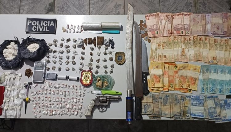 CARNAVAL SEGURO : POLÍCIA CIVIL DO MARANHÃO PRENDE QUATRO PESSOAS POR TRÁFICO DE DROGAS EM CANTANHEDE