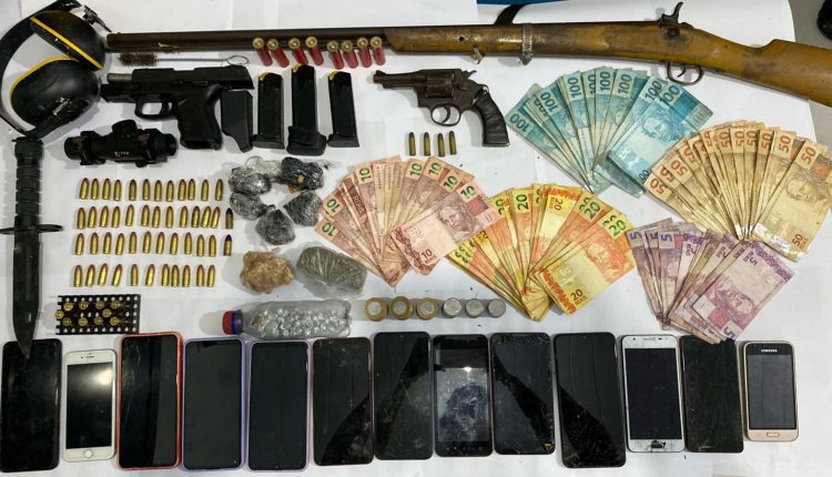 INTEGRANTES DE ORGANIZAÇÃO CRIMINOSA SÃO PRESOS DURANTE OPERAÇÃO EM TUTÓIA
