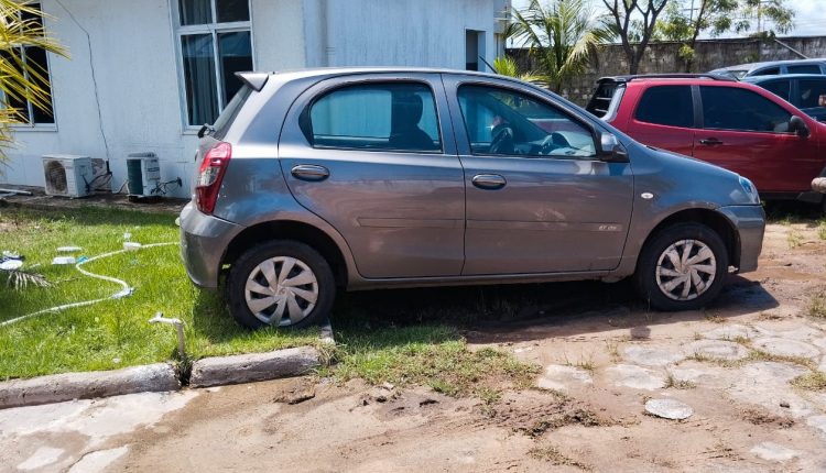 POLÍCIA CIVIL RECUPERA VEÍCULO ROUBADO EM SANTA INÊS
