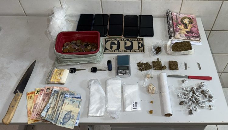 DUAS MULHERES SÃO PRESAS POR TRÁFICO DE DROGAS EM CODÓ