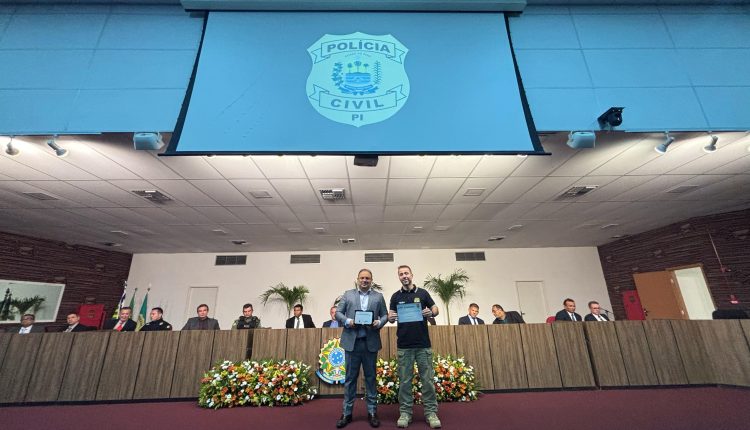 DELEGADO DA PC-MA É HOMENAGEADO PELA POLÍCIA CIVIL DO PIAUÍ