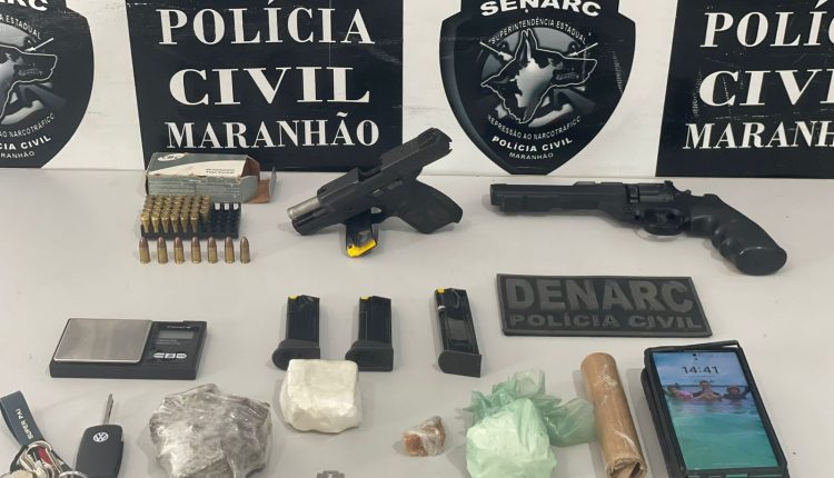 EM TIMON, POLÍCIA CIVIL PRENDE HOMEM POR TRÁFICO DE DROGAS