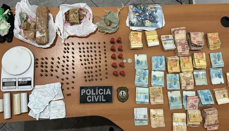 POLÍCIA CIVIL PRENDE DUAS PESSOAS E APREENDE DROGAS DURANTE OPERAÇÃO EM CURURUPU