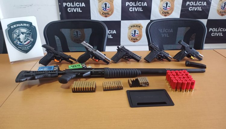 POLÍCIA CIVIL E POLÍCIA RODOVIÁRIA FEDERAL PRENDEM SUSPEITO EM FLAGRANTE POR TRÁFICO DE DROGAS E PORTE ILEGAL DE ARMA DE FOGO NA CAPITAL