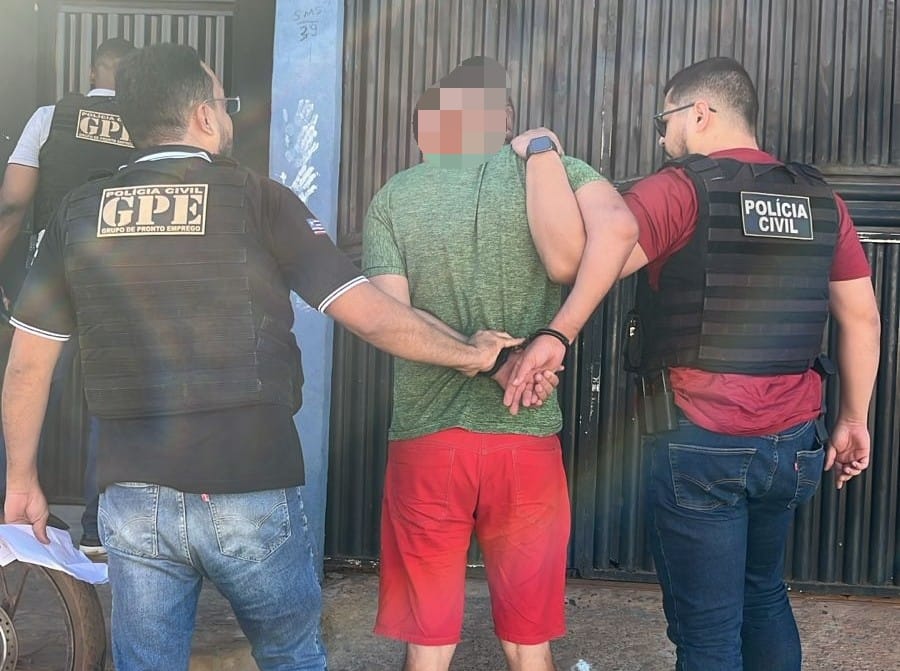 EM RESPOSTA RÁPIDA, POLÍCIA CIVIL PRENDE SUSPEITO DE SEQUESTRAR E ESTUPRAR MENOR DE IDADE, EM TUNTUM