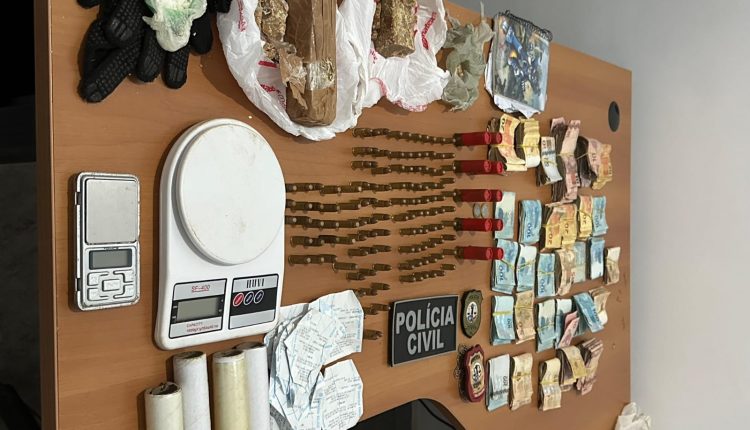 POLÍCIA CIVIL PRENDE MULHER POR TRÁFICO INTERESTADUAL DE DROGAS EM MIRINZAL