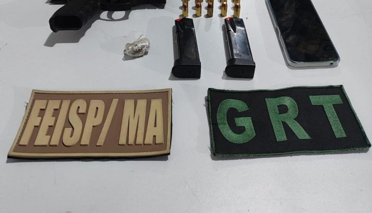 POLÍCIA CIVIL DO MARANHÃO PRENDE LÍDER DE FACÇÃO DO CEARÁ FORAGIDO EM SÃO LUÍS