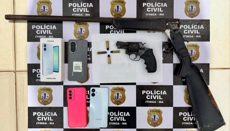 POLÍCIA CIVIL PRENDE INVESTIGADO POR HOMICÍDIO EM ITINGA DO MARANHÃO
