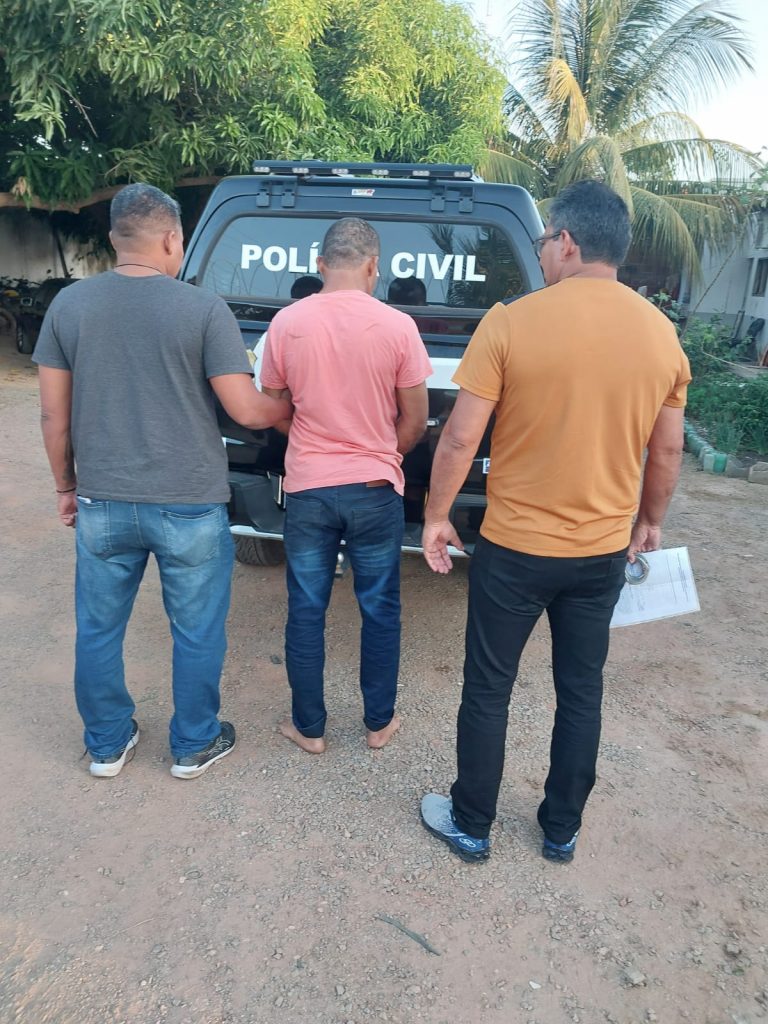 EM BURITICUPU, POLÍCIA CIVIL PRENDE FORAGIDO DA JUSTIÇA, ACUSADO DE ESTUPRO CONTRA MULHER