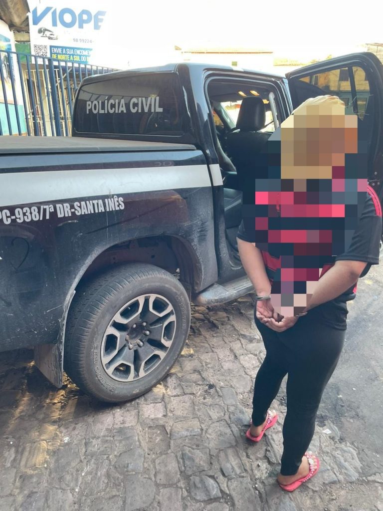 MULHER É PRESA EM FLAGRANTE POR TRÁFICO DE DROGAS EM SANTA INÊS