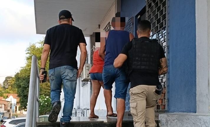 CASAL É PRESO PELA POLÍCIA CIVIL POR ENVOLVIDO EM ASSALTO A LOJA DE VEÍCULOS EM SÃO LUÍS