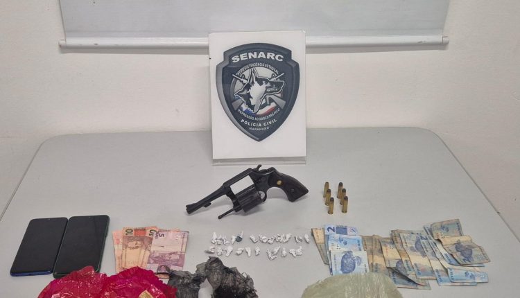 POLÍCIA CIVIL PRENDE DUAS PESSOAS POR TRÁFICO DE DROGAS EM SÃO LUÍS