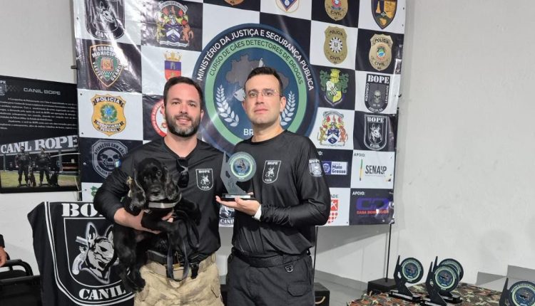 INVESTIGADOR DA POLÍCIA CIVIL DO MARANHÃO PARTICIPA DE CURSO NACIONAL DE CÃES DETECTORES DE DROGAS NO MATO GROSSO