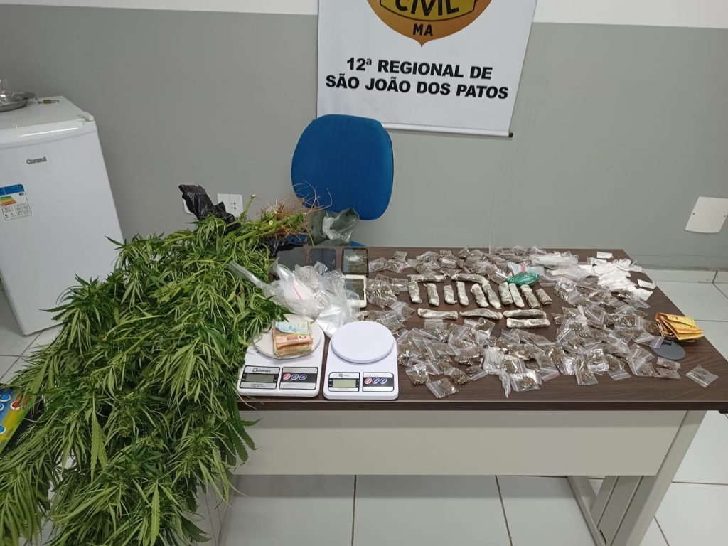 OPERAÇÃO INTEGRADA PRENDE TRÊS SUSPEITOS POR TRÁFICO DE DROGAS EM SÃO JOÃO DOS PATOS