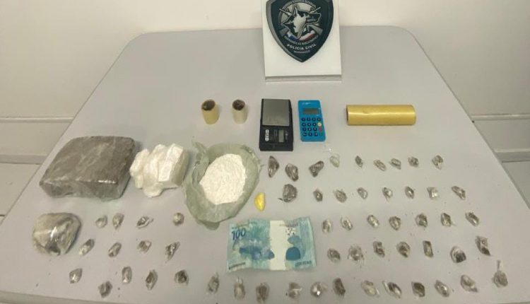 POLÍCIA CIVIL PRENDE HOMEM POR TRÁFICO DE DROGAS NA GRANDE ILHA