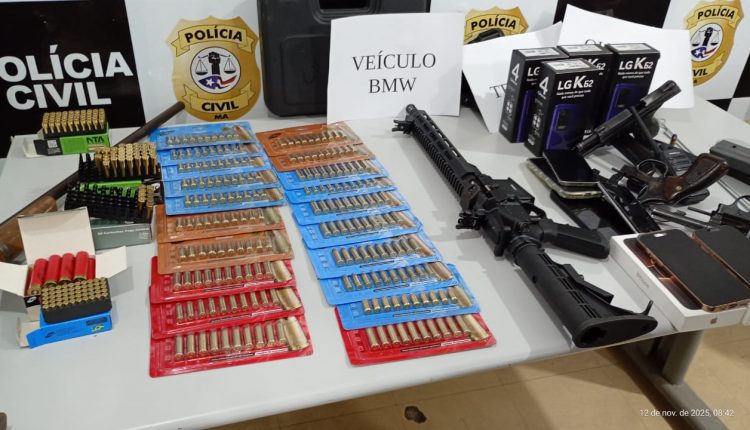 OPERAÇÃO FANTASMAS DA TRILHA: POLÍCIA CIVIL PRENDE OITO PESSOAS LIGADAS A GRUPO CRIMINOSO QUE ATACOU CARRO-FORTE EM CAROLINA