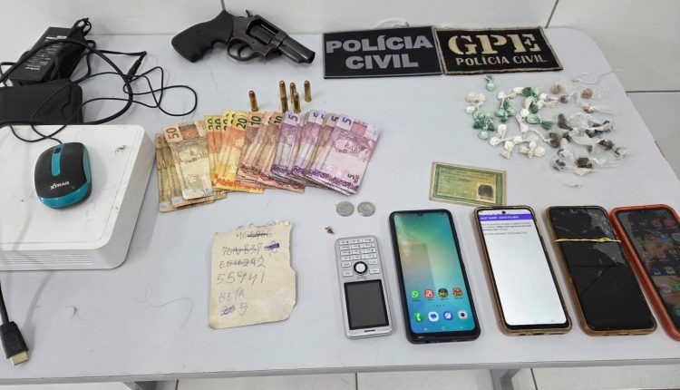 POLÍCIA CIVIL PRENDE TRÊS PESSOAS EM OPERAÇÕES DISTINTAS CONTRA O TRÁFICO DE DROGAS EM TIMON