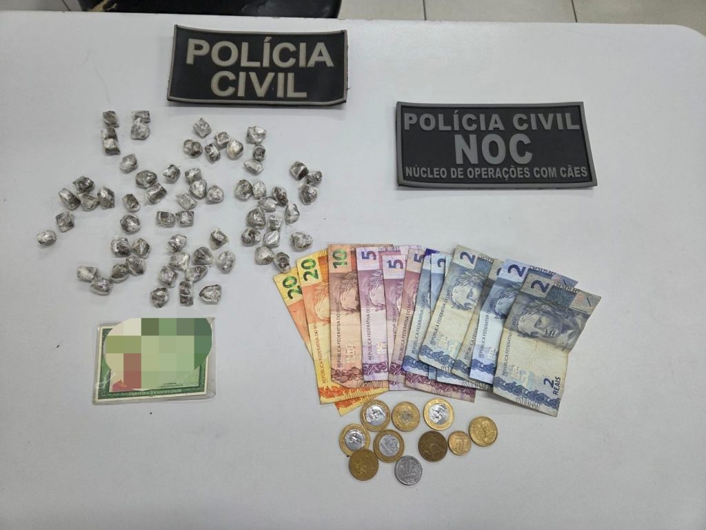 HOMEM É PRESO EM FLAGRANTE PELA POLÍCIA CIVIL POR TRÁFICO DE DROGAS EM TIMON