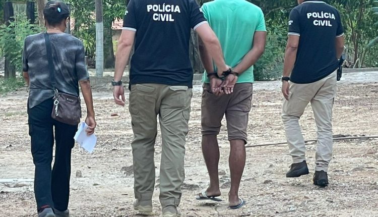 POLÍCIA CIVIL CUMPRE MANDADO DE PRISÃO CONTRA SUSPEITO DE VIOLÊNCIA DOMÉSTICA E ESTUPRO EM SANTA INÊS