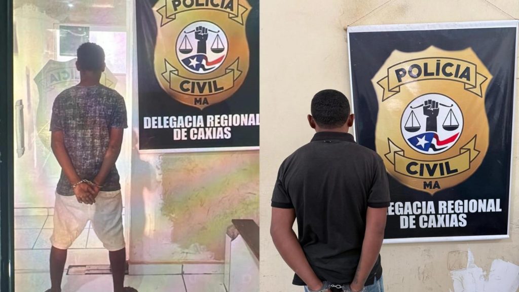 DURANTE AÇÕES DISTINTAS, POLÍCIA CIVIL PRENDE TRÊS SUSPEITOS DE HOMICÍDIOS EM CAXIAS