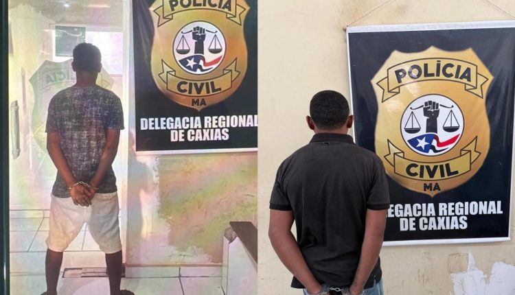 DURANTE AÇÕES DISTINTAS, POLÍCIA CIVIL PRENDE TRÊS SUSPEITOS DE HOMICÍDIOS EM CAXIAS