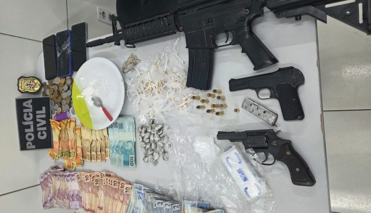 POLÍCIA CIVIL PRENDE DOIS INDIVÍDUOS DE ALTA PERICULOSIDADE EM TIMON