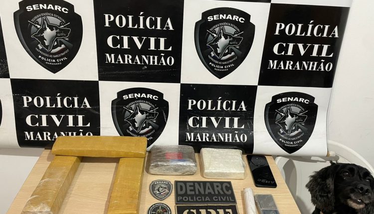 POLÍCIA CIVIL DESMONTA PONTO DE DISTRIBUIÇÃO DE DROGAS E PRENDE DUAS PESSOAS EM TIMON