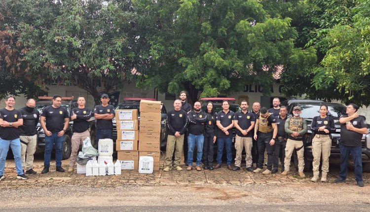 POLÍCIA CIVIL DESARTICULA ESQUEMA DE DESVIO DE HERBICIDAS DA SUZANO EM CIDELÂNDIA