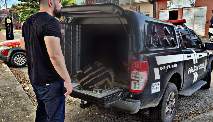 POLÍCIA CIVIL PRENDE HOMEM SUSPEITO POR SÉRIE DE FURTOS E ROUBOS EM ARARI