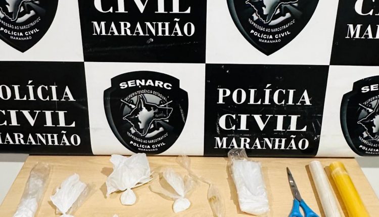 POLÍCIA CIVIL PRENDE HOMEM E APREENDE DROGAS EM TIMON