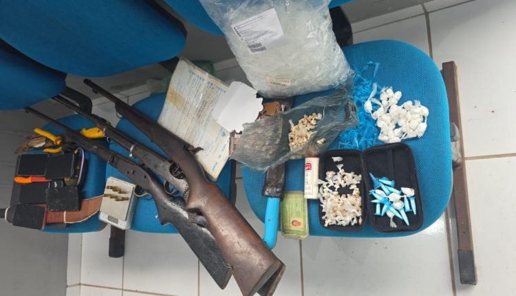 TRÁFICO DE DROGAS: SEIS PESSOAS SÃO PRESAS EM SÃO JOÃO DO SÓTER